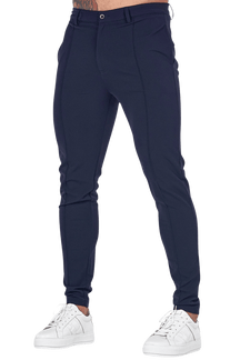 Calça Masculina Alfaiataria Agassi [036] - Calça Alfaiataria Agassi UseBonn Azul Marinho P (36) 