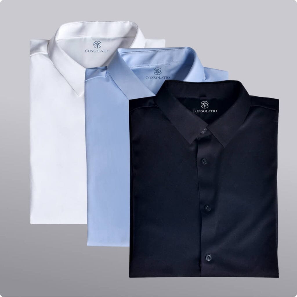 Kit 3 Camisas Ultra-Stretch [037] - Kit 3 Camisas Ultra-Stretch UseBonn 1 De cada P 