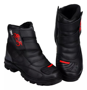 Kit Bota Ortopédica Vulkan com Cano Médio em 100% Couro Floater + BRINDES [035] - Kit Bota Militar Tactical Masculina de Couro Legitimo + 3 BRINDES UseBonn 