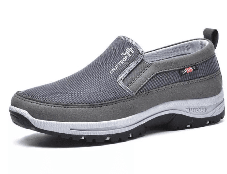 Tênis Ortopédico Masculino Pheron Titanium [030] - Tênis Speed Run UseBonn Cinza 34 